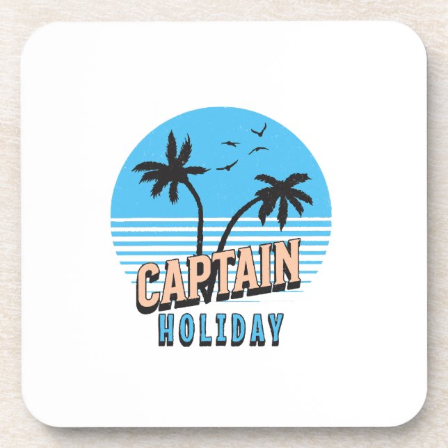 Captain Holiday Coaster (Front)