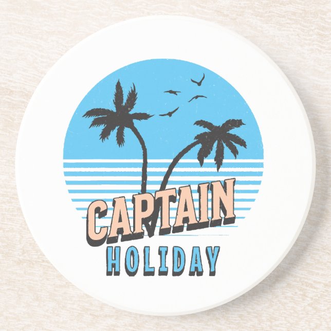 Captain Holiday Coaster (Front)