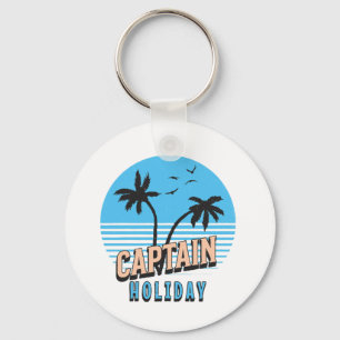 Captain Holiday Keychain