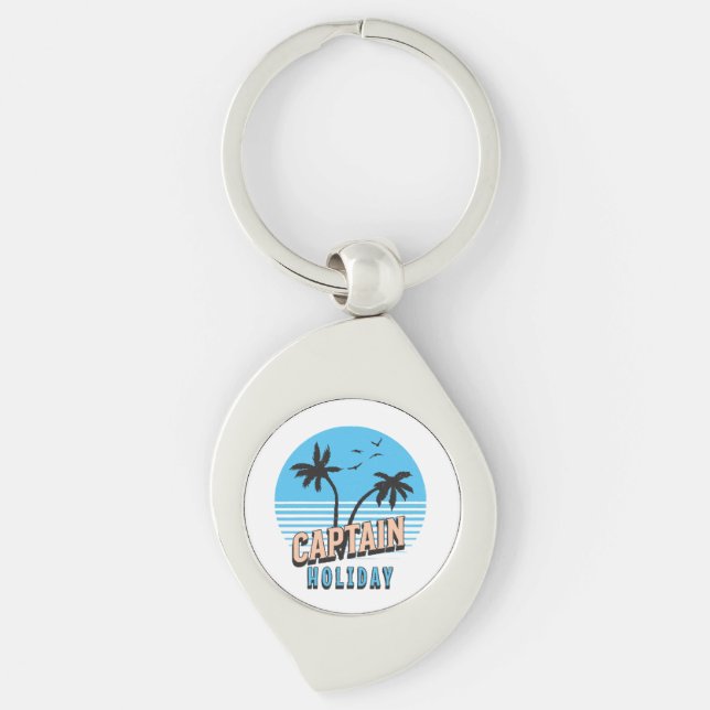 Captain Holiday Keychain (Front)