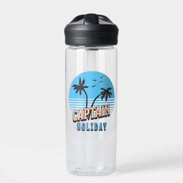 Captain Holiday Water Bottle (Front)