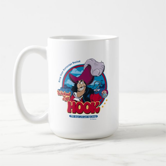 Captain Hook | Wicked Left Hook Coffee Mug (Left)