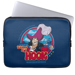 Captain Hook   Wicked Left Hook Laptop Sleeve