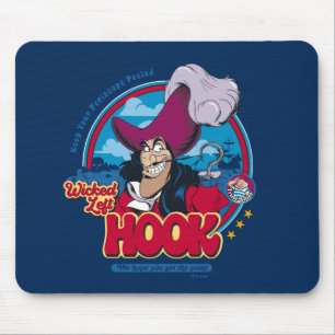 Captain Hook   Wicked Left Hook Mouse Pad