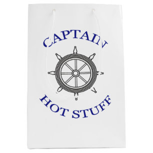 "Captain Hot Stuff" Medium Gift Bag