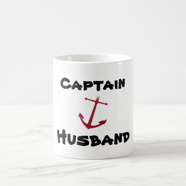 Captain Husband Coffee Mug (Center)