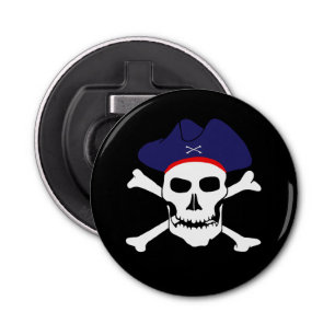 Captain Jack & Pirates Flag, Skull /boating party Bottle Opener