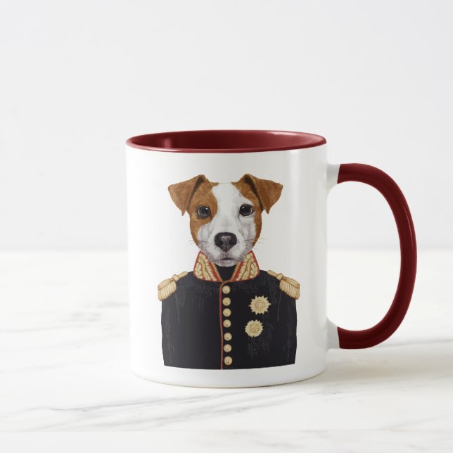Captain Jack Russell Mug (Right)