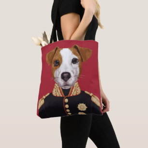 Captain Jack Russell Tote Bag