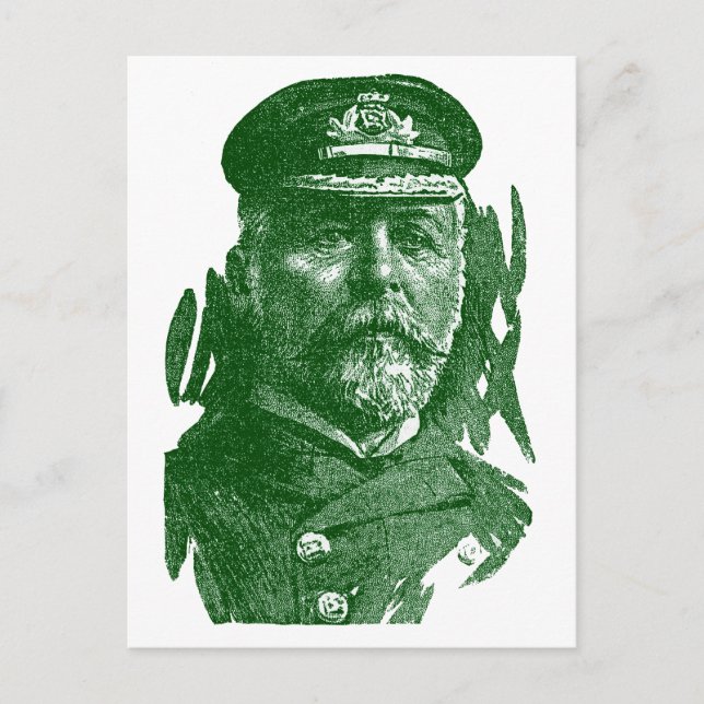 Captain John Smith, HMS Titanic Postcard (Front)