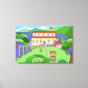 Captain Kayak’s House Canvas Print