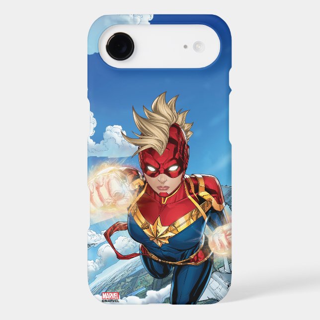 Captain Marvel Flying With Jets Case-Mate Samsung Galaxy Case (Back)