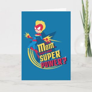 Captain Marvel   I'm A Mom Card