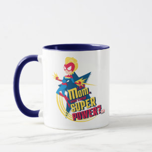 Captain Marvel   I'm A Mom Mug