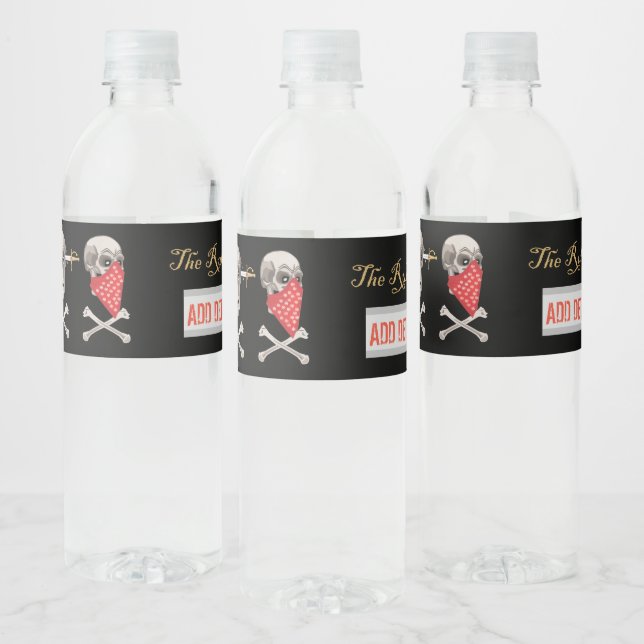 CAPTAIN MAYFLOWER'S Flag for Billy One Hand label (Bottles)