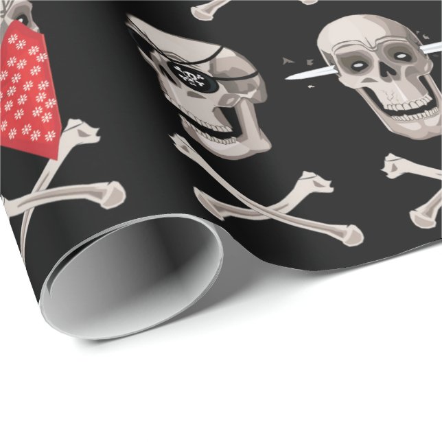 CAPTAIN MAYFLOWER'S Flag for Billy One Hand Wrapping Paper (Roll Corner)