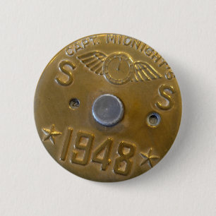 Captain Midnight Decoder Badge 1948 2 Inch Round Button