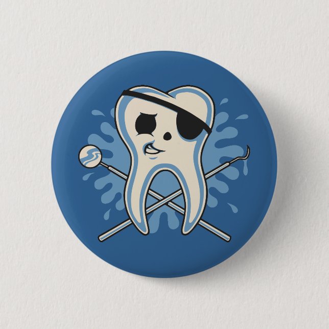 Captain Mol-Arrrr! 2 Inch Round Button (Front)