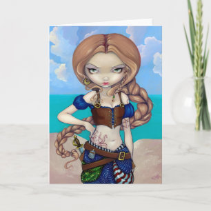 "Captain Molly Morgan" Greeting Card