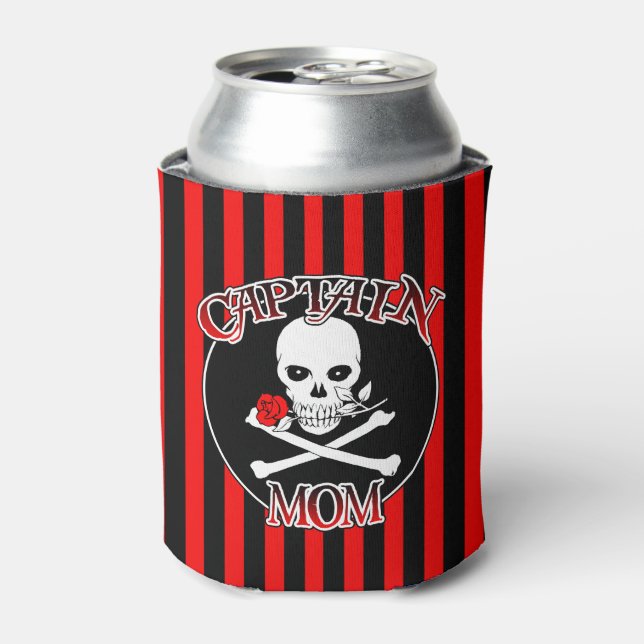Captain Mom Can Cooler (Can Front)