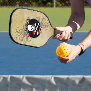 Captain Mom - Embraced by the Deep Pickleball Paddle