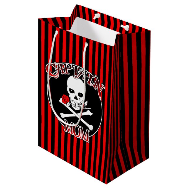 Captain Mom Gift Bag (Front Angled)