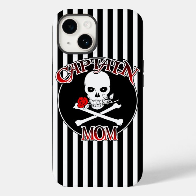Captain Mom iPhone 7 Case (Back)