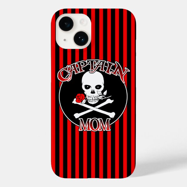 Captain Mom iPhone 7 Case (Back)