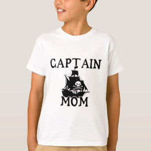 Captain Mom Kids T-Shirt