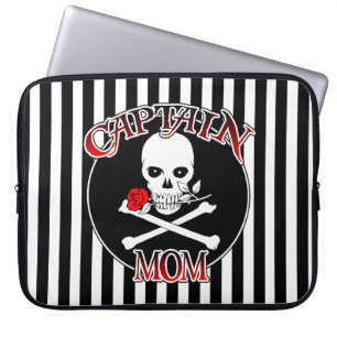 Captain Mom Laptop Sleeve