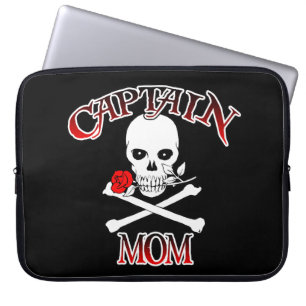 Captain Mom Laptop Sleeve