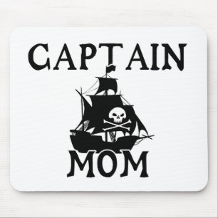 Captain Mom Mousepad