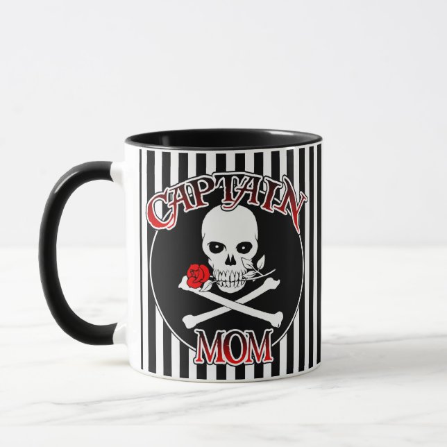 Captain Mom Mug (Left)