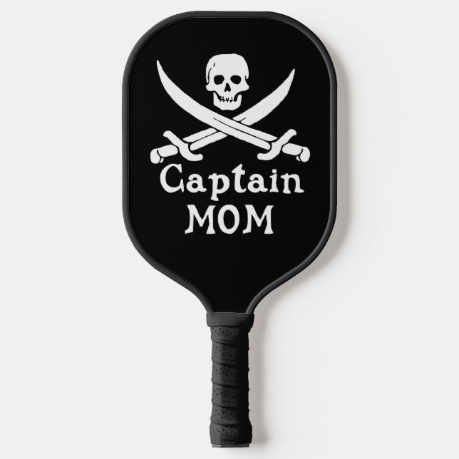 Captain Mom Pickleball Paddle (Front)