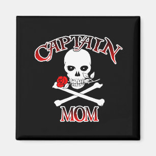 Captain Mom (Rose)Magnet Magnet