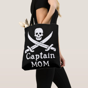 Captain Mom Tote Bag