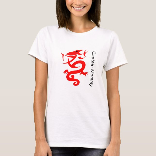 Captain Mommy T-shirt, Happy Mother's Day Tee (Front)