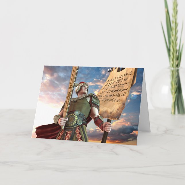 Captain Moroni Card (Front)