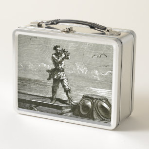 Captain Nemo from 20000 Leagues Under the Sea Metal Lunch Box