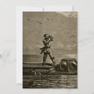 Captain Nemo from 20000 Leagues Under the Sea Thank You Card