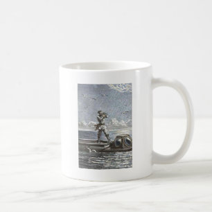 Captain Nemo Verne 20,000 Leagues Sci Fi Art Coffee Mug