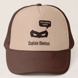 Captain Obvious Hat