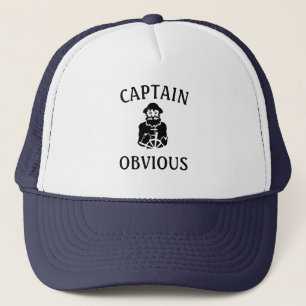 Captain Obvious  Trucker Hat