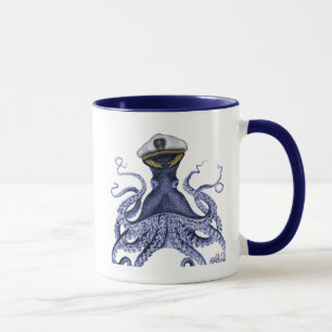 Captain Octopus Mug