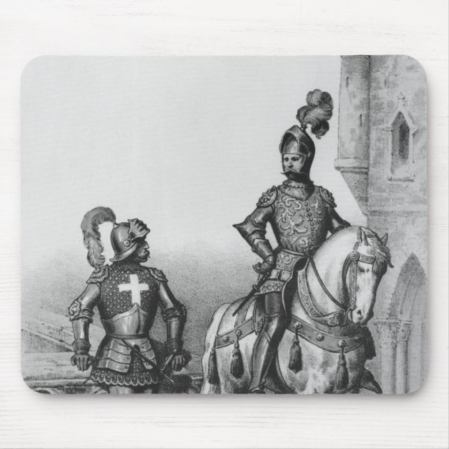 Captain of the archers of Paris Mouse Pad (Front)