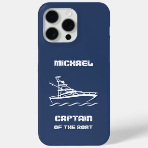 Captain of the Boat (customizable)  iPhone 15 Pro Max Case