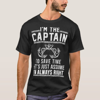 Captain Of The Boat T-Shirt