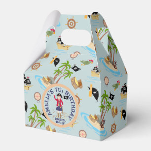 Captain of the Pirate Ship Birthday Party Favor Box
