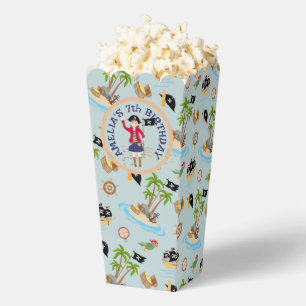 Captain of the Pirate Ship Birthday Party Favor Box