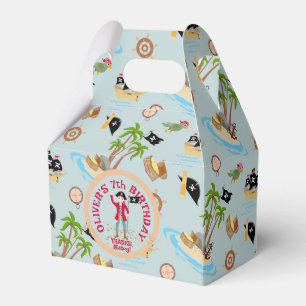 Captain of the Pirate Ship Birthday Party Favor Box